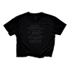 Squats & Coffee Cropped T-Shirt