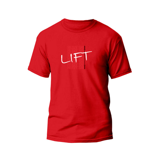 LIFT Heavy Shit Red T-shirt