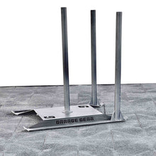  A prowler sled with push, pull, and drag variations.