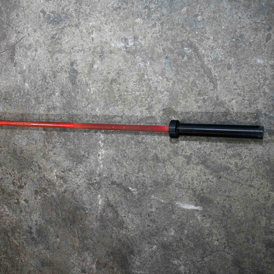 Used Garage Gear Colored Olympic Barbell - 15 Kg
