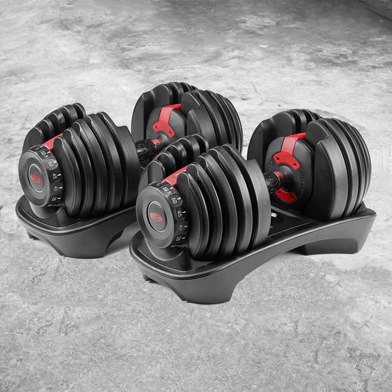 Garage Gear adjustable dumbbell. from 5 to 52.5 lbs.