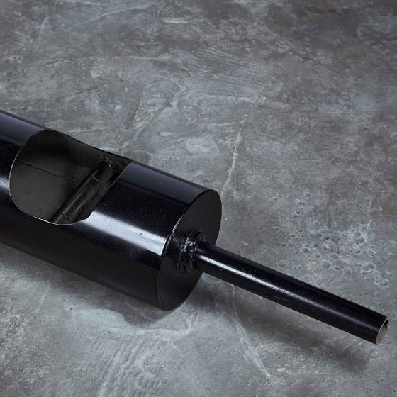  Strong Man Log like barbell with knurled parallel neutral grips.