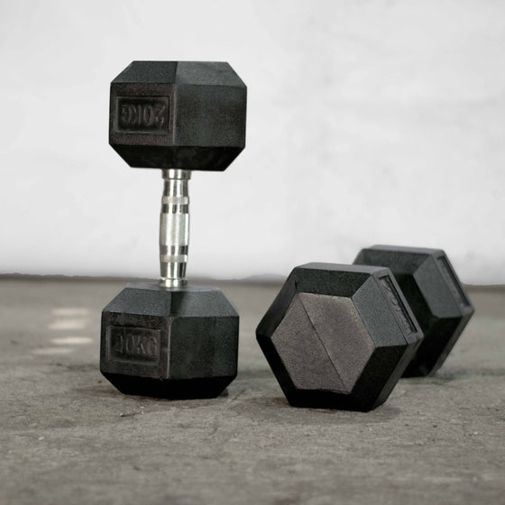 Used Hex Head Dumbbells - 20 kg