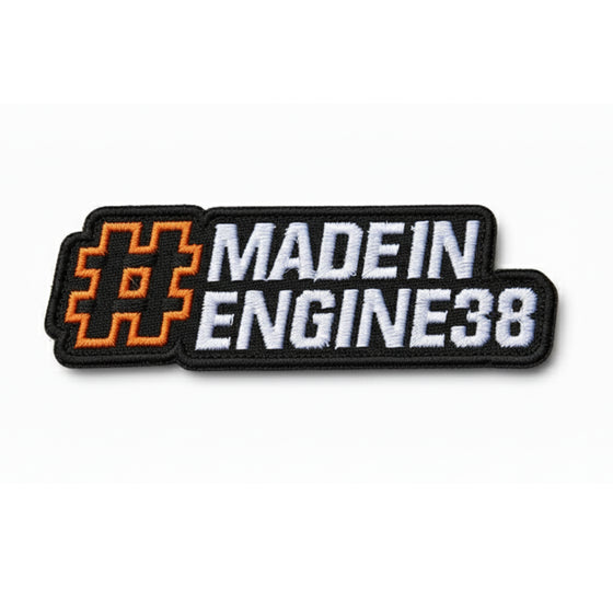 Made In Engine38 x GG Velcro Patch