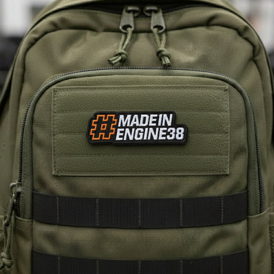 Made In Engine38 x GG Velcro Patch