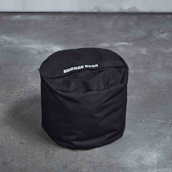 Garage Gear Atlas Stone shaped Sand Bags that fill with sand and are available in variable & adjustable weight.